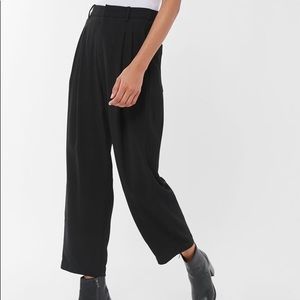 Urban Outfitters Black Arlo Pleated Pants
